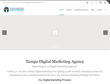 Tablet Screenshot of digitalmarketinglighthouse.com